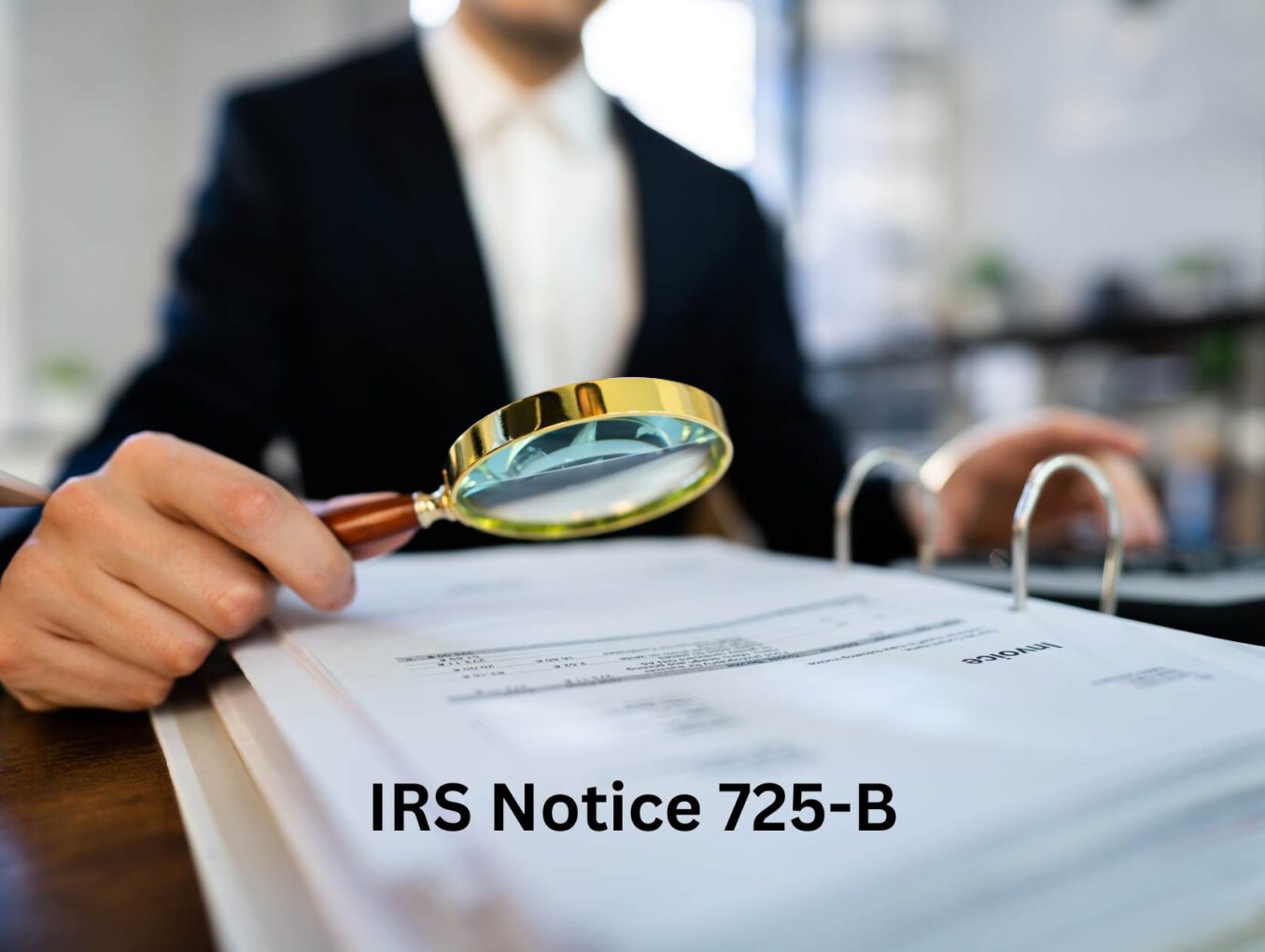 IRS Letter 725-B: Revenue Officer Meeting Notification